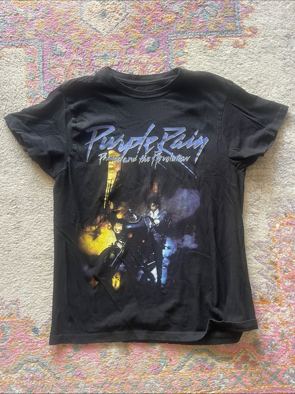 Vintage 1980s Prince Purple Rain
T-Shirt Original Single Stitch,
Tubular Knit